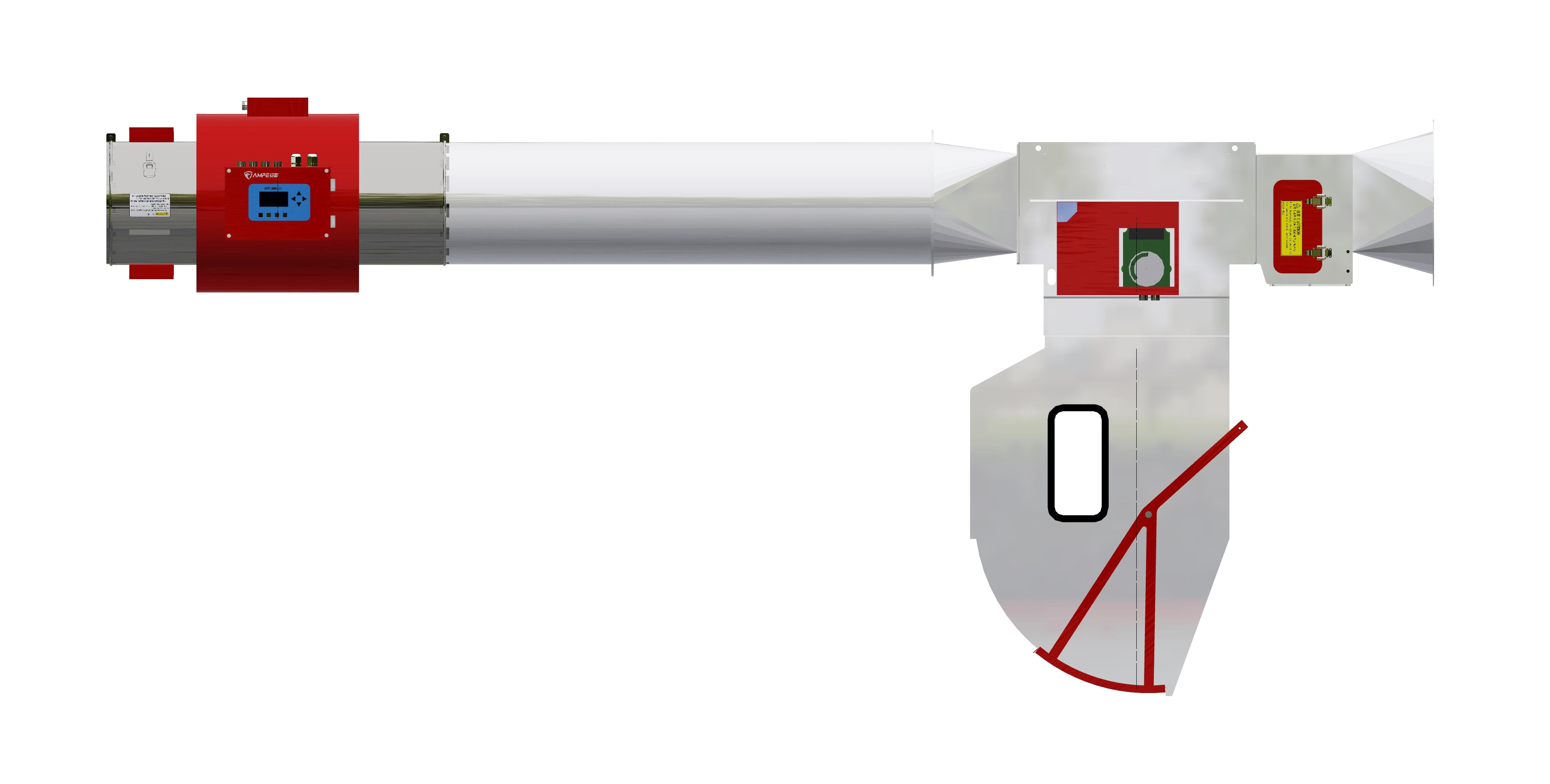 AMP-3000.v21型金属火星重杂物三合一探除器