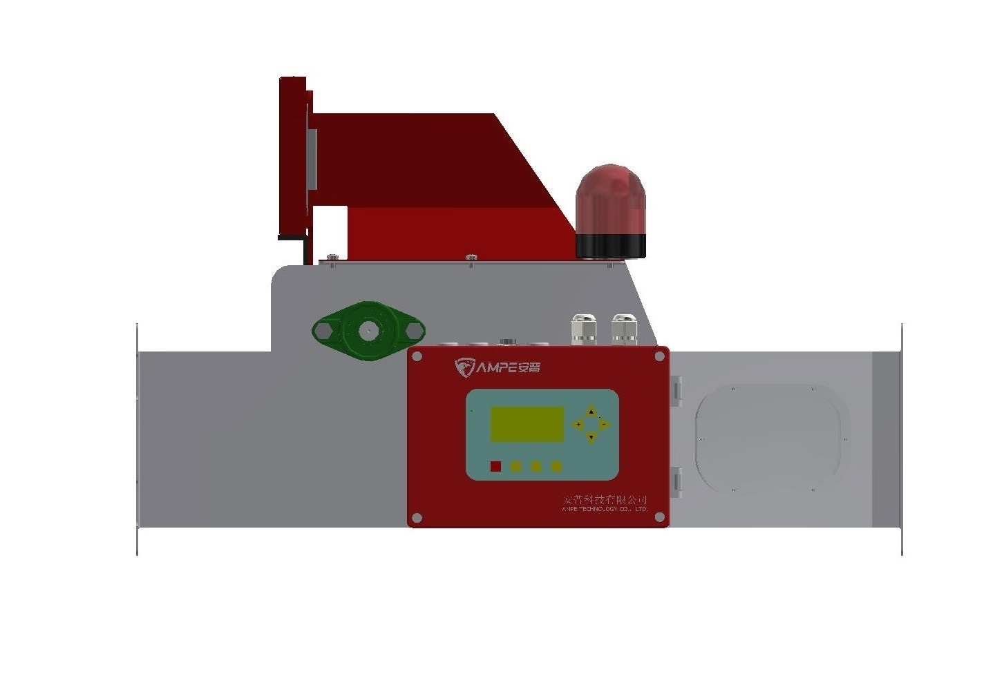 排杂机构图 AMP-119KFM型火花探除器(多仓专用)